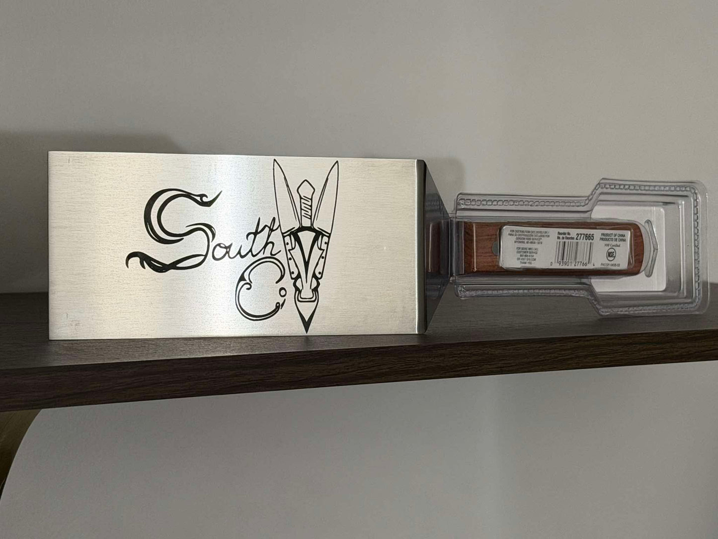 Engraved Spatula South Cow