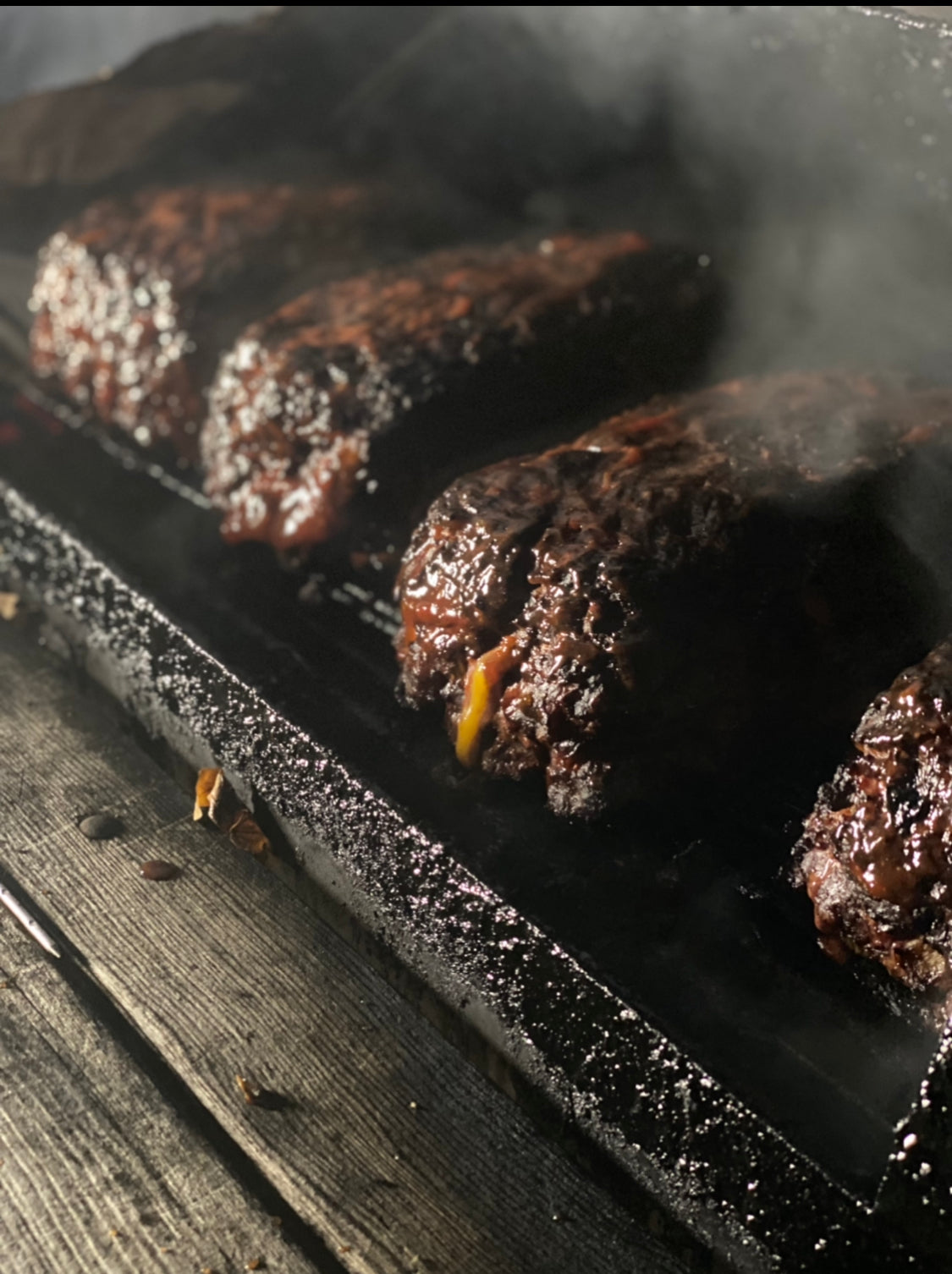 Smoked Stuffed Meatloaf  Chow Chow 3 Lb. Rolls